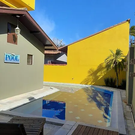 Casa Grande Com Piscina Churrasqueira E Garagem Praia Do Lazaro Ubatuba Exterior foto